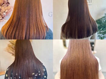 ゴーシェン 西船橋店(Goshen)の写真/理想の質感を叶えつつデザインを長く楽しめるよう、こだわりのトリートメントでしっかりケア