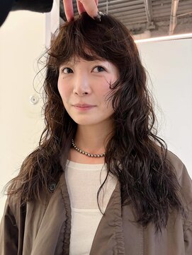 ナヌーク シブヤ(nanuk shibuya) ◯ふわふわドライロングパーマ
