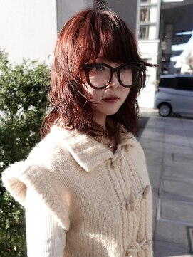 ミディアムパーマ