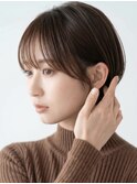 コンパクトショート/似合わせカット/小顔ヘア/丸み20代30代p大宮