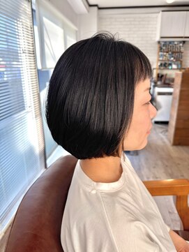 ラニ ヘアーアイラッシュ(lani hair eyelash) ふんわりボブ×黒髪