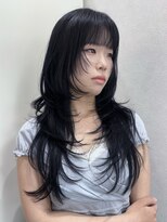 バランス ハレまち通り岡山駅前店(balance.)&nbsp;ロングレイヤーに髪質改善で簡単におしゃれになれる