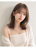 セットアップ 岡山北長瀬店(SET-UP) 鎖骨レングス外はねミディ小顔