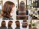 ピースワークス(Peace Works)の写真/"ツヤ感×透明感"で好感度アップ！ヘアカラーを楽しむ大人女性のためのカラーケアならお任せを♪
