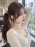 【おすすめ☆】結んでも可愛い似合わせカット+ヘアパック￥5000