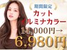 【期間限定】カット+髪質改善イルミナカラー+aujuaTR先着100名まで