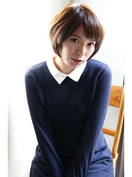 ロジェ(loje) 【LOJE】シフォンゴールド♪ やわらかなショートボブ☆