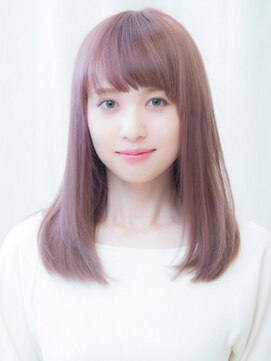 ウィルゴ(VIRGO) 【VIRGO】顔周り縮毛矯正で小顔なミディアム◎