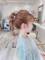 エマ あみ～ろ～ど店(EMMA)&nbsp;ポニーテール×三つ編み