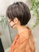 テトヘアー(teto hair)&nbsp;マッシュショート、オリーブベージュ、ベリーショート