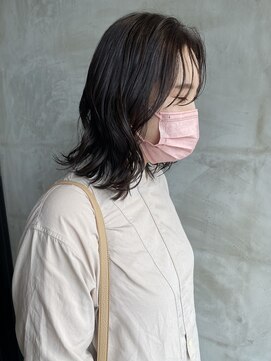 アンディ ニジュウサンド クリエイション(and D 23℃ creation) ミディアムボブ