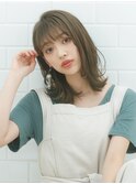 【AUBE HAIR】大人可愛い_アッシュブラウン
