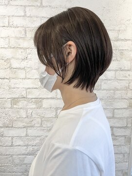 アン ココン(un.cocon) 【un.cocon 吉祥寺】大人可愛い ショートボブ ひし形ライン♪