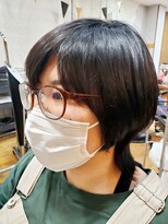 リビングヘアルーム(LIVING HAIR ROOM) パッつウルフ