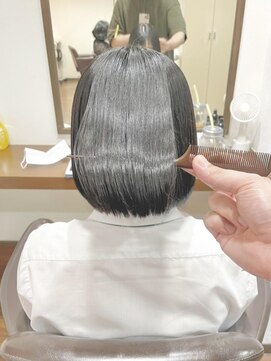 カラープロデュースバイアルバ(color produce byALBA) 髪質改善縮毛矯正のボブ