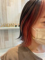 ラグーン(LAGOON)&nbsp;バイカラー/インナーカラー/イヤリングカラー/ベイビーピンク