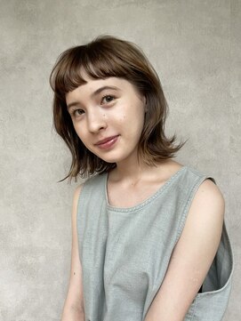 メゾンドイギー(MAISON de IGGY) 色っぽフェロボブ#前髪#くびれ#イメチェン#ラベンダーカラー