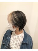 フェイスフレーミング＋ショートウルフ