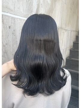 ラグーン 原宿 表参道(LAGOON) 【LAGOON】透けるブルーブラック♪