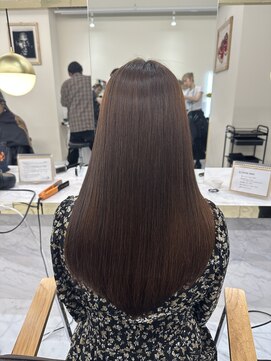 シェノン サントル(CHAINON CENTRE) 大人ガーリー/チョコレートブラウン/モード/ブリーチなし