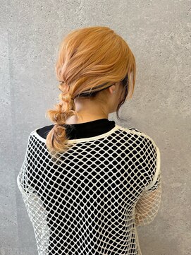 アース 三軒茶屋店(HAIR&MAKE EARTH) 編み込みアレンジ