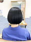 丸みショートボブ