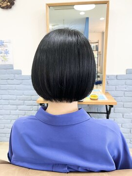 リープ(leap hair) 丸みショートボブ
