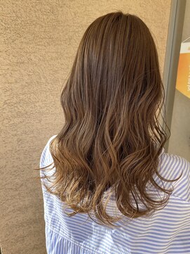 ジェリカヘアー サンフラワー通り(Jlica hair) ブリーチなしの明るめウォームブラウンベージュカラー