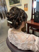 ヘアーメイク ナユタ(hair make nayuta) 編み込みアップ