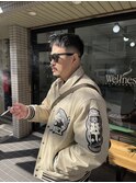 マッシュパーマウルフ波巻きハイライト30