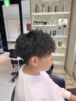 アイズ 海老名(AIZU)&nbsp;ツイストスパイラルパーマ　メンズカット　メンズサロン　理容室