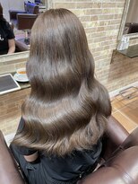 ラグーン 原宿 表参道(LAGOON)&nbsp;ブリーチなし/透明感たっぷりベージュ/ミルクティー