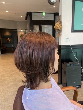 ルナバイルヴェール(LUNA by LeVert) 大人ウルフ　ナチュラル髪質改善縮毛矯正