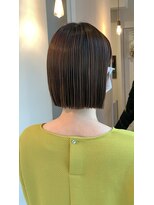 アルジャーノンシロ(ALGERNON shiro)&nbsp;切りっぱなしボブ/ボブ/髪質改善