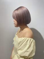 リガナッツ 池袋店(Riganuts)&nbsp;ボブ×ラベンダーベージュ