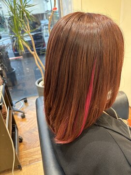 リシェールグリーン 越谷花田店(RICHAIR GREEN) 前髪/アンブレラカラー/こなれミディ/イメチェン/ウェーブパーマ