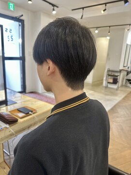 ファイブシーン アオヤマ(5SCENE AOYAMA) ビジネスヘア就活ヘアツーブロック刈り上げフェードメンズ