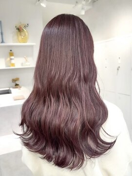 ハオ(hao) 【hao渋谷】akane ピンクカラーくびレイヤー10代20代30代