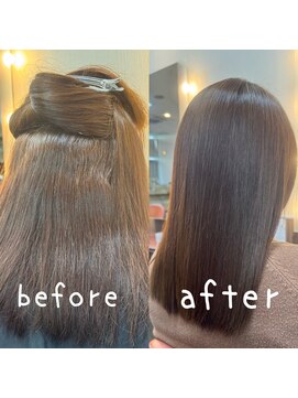 セレスト 福岡天神店(CELESTE) 縮毛矯正【甲斐】カシミアストレート50