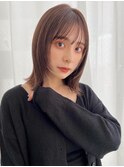 小顔/切りっぱなし/ワンレン/外ハネボブ/レイヤーボブ/ボブルフ
