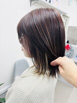 ジュジュル 稲毛本店(jujur)&nbsp;グレージュカラー/ボブウルフ/ハイライト/稲毛駅