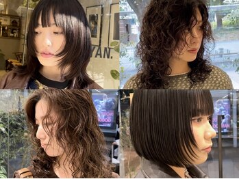 シアン 栄店(CYAN.)の写真/【栄/矢場町】リピート率◎骨格・髪質・ライフスタイルから"扱いやすい×小顔見え"を叶えるカット☆