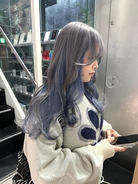 シェリ ヘアデザイン(CHERIE hair design) blue / silver
