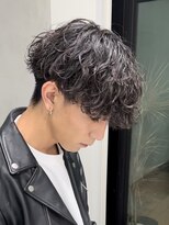 フィフス 仙台(fifth)&nbsp;シャドウパーマツイストスパイラルパーマメンズパーマ緩め波巻き