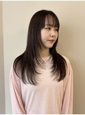 ストレートレイヤーロング
