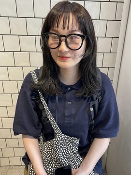 ナリー(Nary) ミディアムヘア＋顔周りカット/畑段/Nary六角/京都美容室