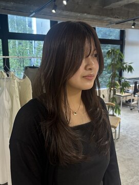 ネアー 新潟(NEER) アプリコットオレンジ/くびれヘア/ウェーブショート［新潟］