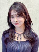 オーブ ヘアー リアン 札幌3号店(AUBE HAIR lien) 20代・30代_耳掛けレイヤー