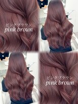 アマトウキョウ アユンチェ(AMA TOKYO×AYUNCHE) ピンクブラウン