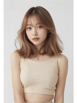 プライズ 所沢プロぺ通り店(prize)&nbsp;ミルクティーベージュミディアムレイヤーハイトーン秋カラー所沢